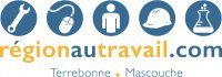 Région au travail logo